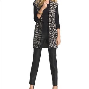 Chico’s faux leather pants